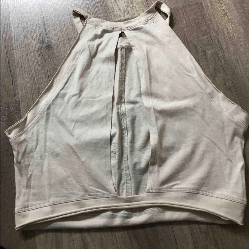 Slit Back Halter Top - Picture 7 of 9